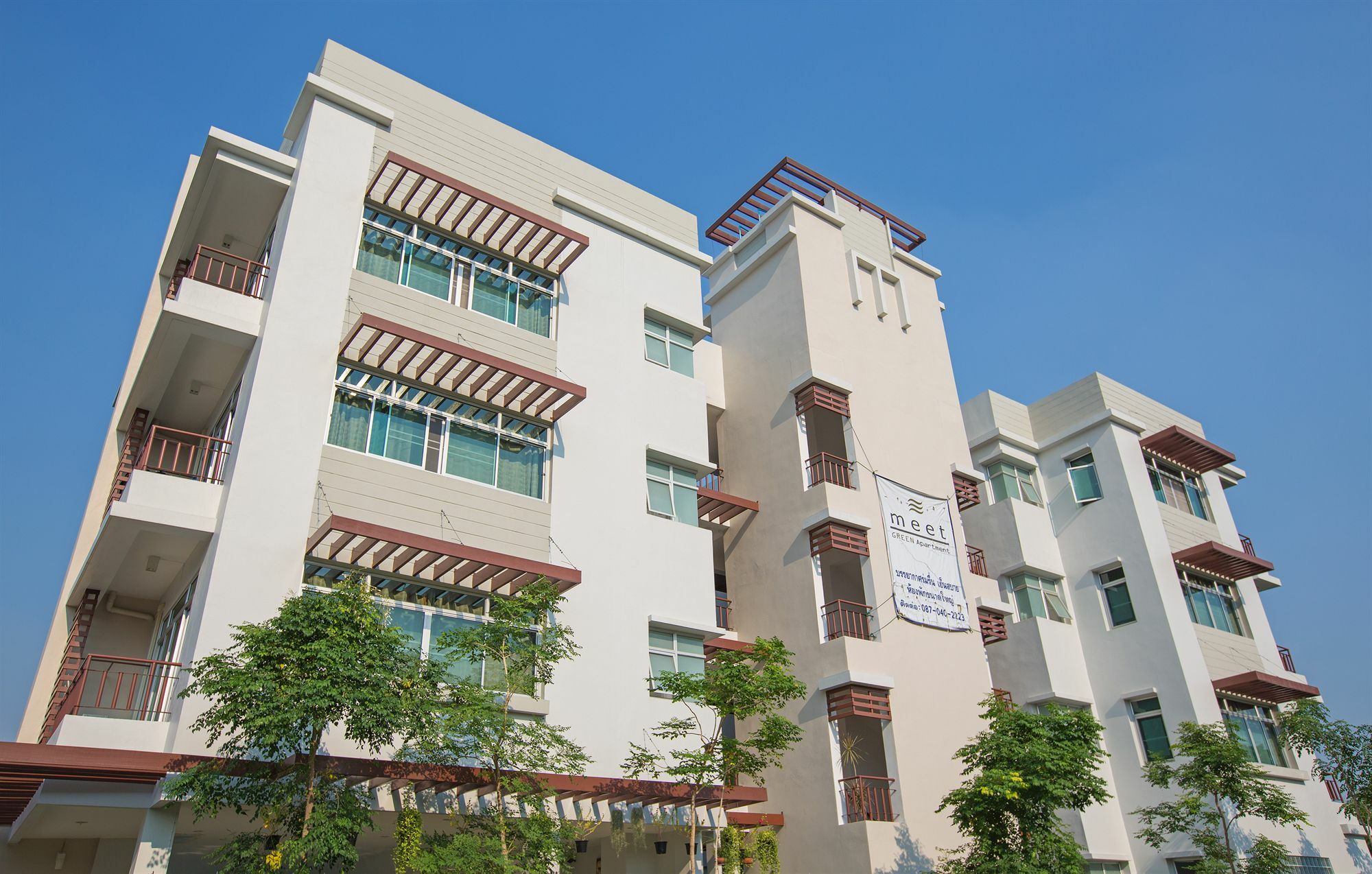 The Meet Green Apartment Bangkok Luaran gambar